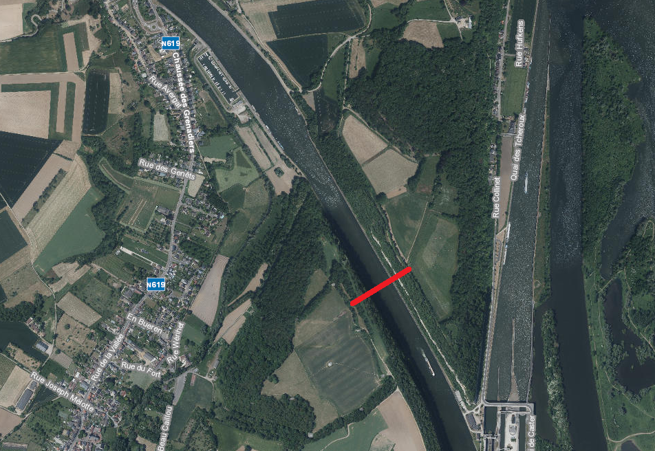 Publieke enquête wandelbrug slechts 2 weken geopend (19/11 - 3/12)